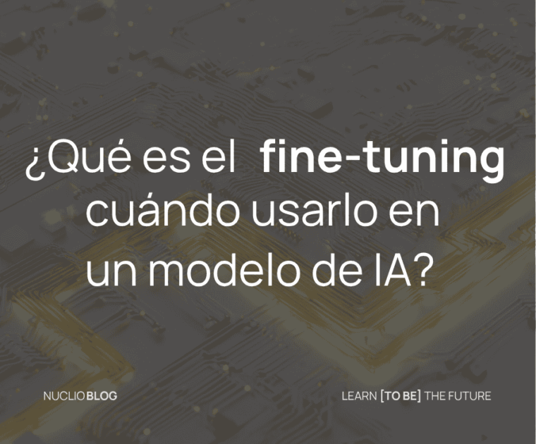 Que es fine tuning